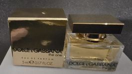 Parfüm Miniatur D&G The One Neu