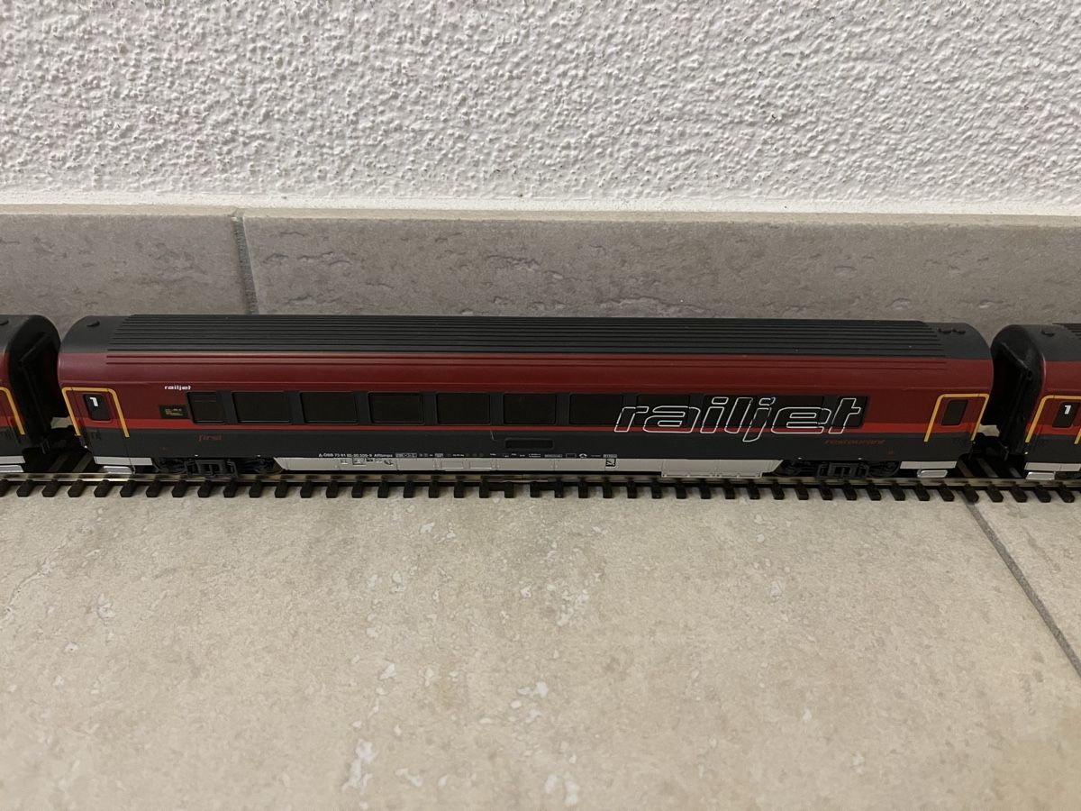 Piko Modelleisenbahnen: Piko „Railjet“ Startset – Gebraucht aus Stans von Schwalmis2246 4