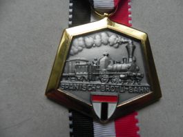 Medaille Schweiz Lok Spanisch Brötlibahn Baden Prägung 1970