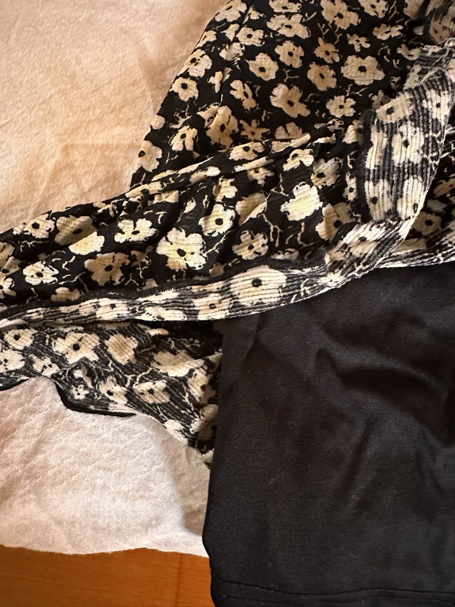Gonne: Minirock Wrap Blumen Gelb-Schwarz – Nuovo (secondo la descrizione) da Zürich venduto da BettinaMarie2308 4