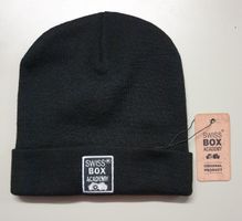 Beanie Kappe Marke SBA schwarz - UNISEX für alle NEU!