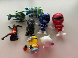 8 Figuren Spiderman, Minion usw.
