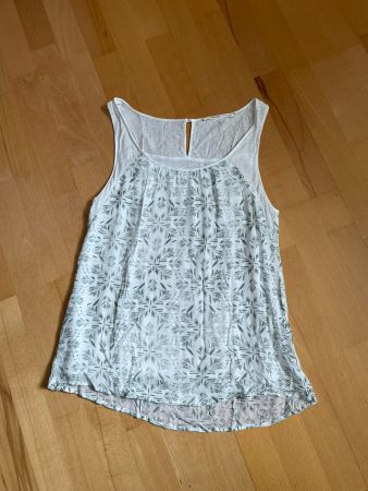 Weisses sommerliches Top von Nile Atelier, Gr. XS, Viskose