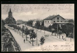 AK Basel, Steinenring mit Restauration