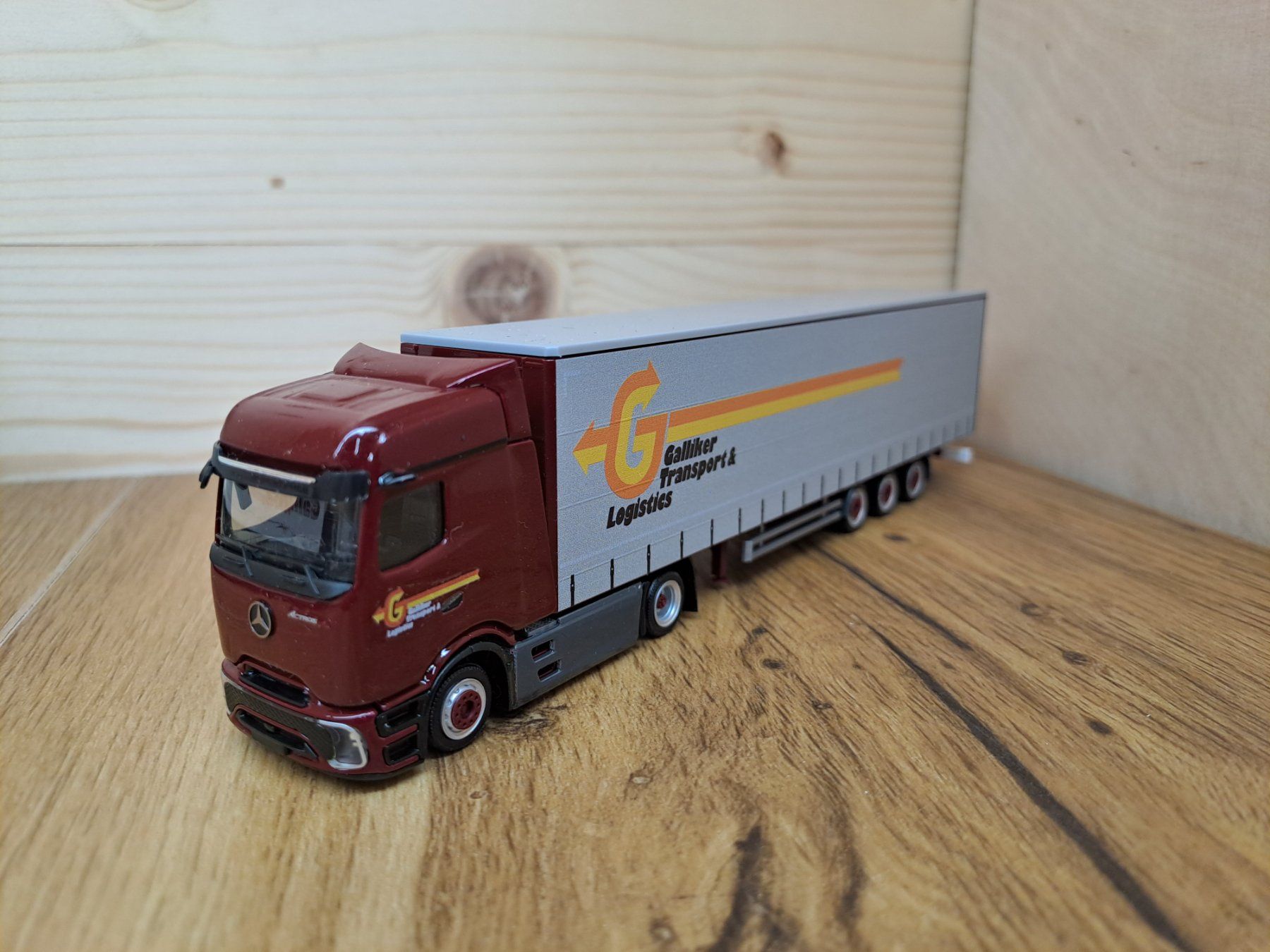 Herpa Modellini d'auto: MB  Actros Galliker Megaliner – Nuovo (secondo la descrizione) da Reiden venduto da vscp5