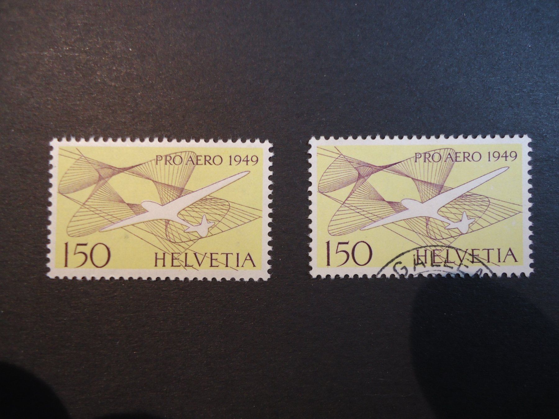 Tutti i francobolli: Flugpost F45 gest./** – Nuovo (secondo la descrizione) da Belp venduto da Hefabe