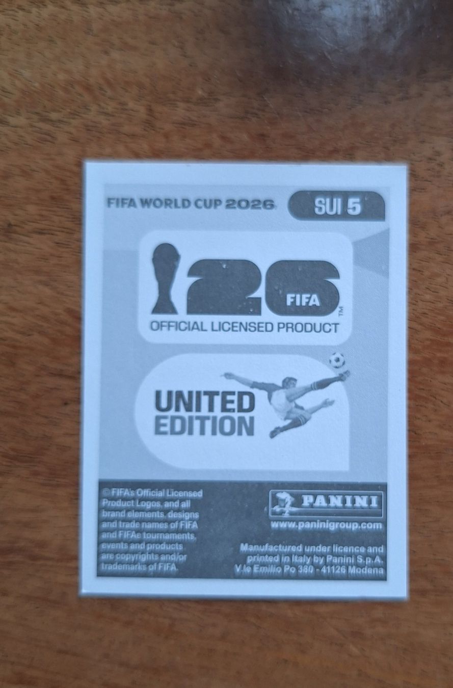 Panini Carte collezionabili: Panini Ricardo Rodriguez SUI 5 – Nuovo (secondo la descrizione) da Romanens venduto da Crocette 1