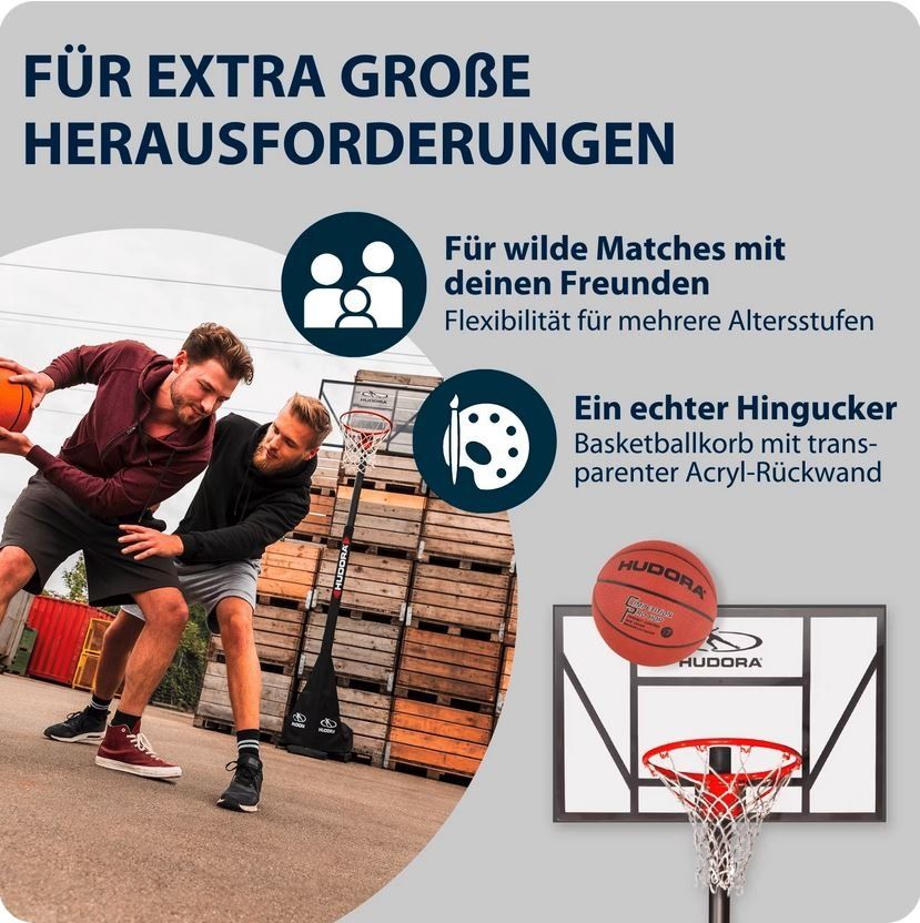 Basketballkörbe: Basketballständer Competition Pro von Hudora – Neu (gemäss Beschreibung) aus Morschach von Chucky20 3