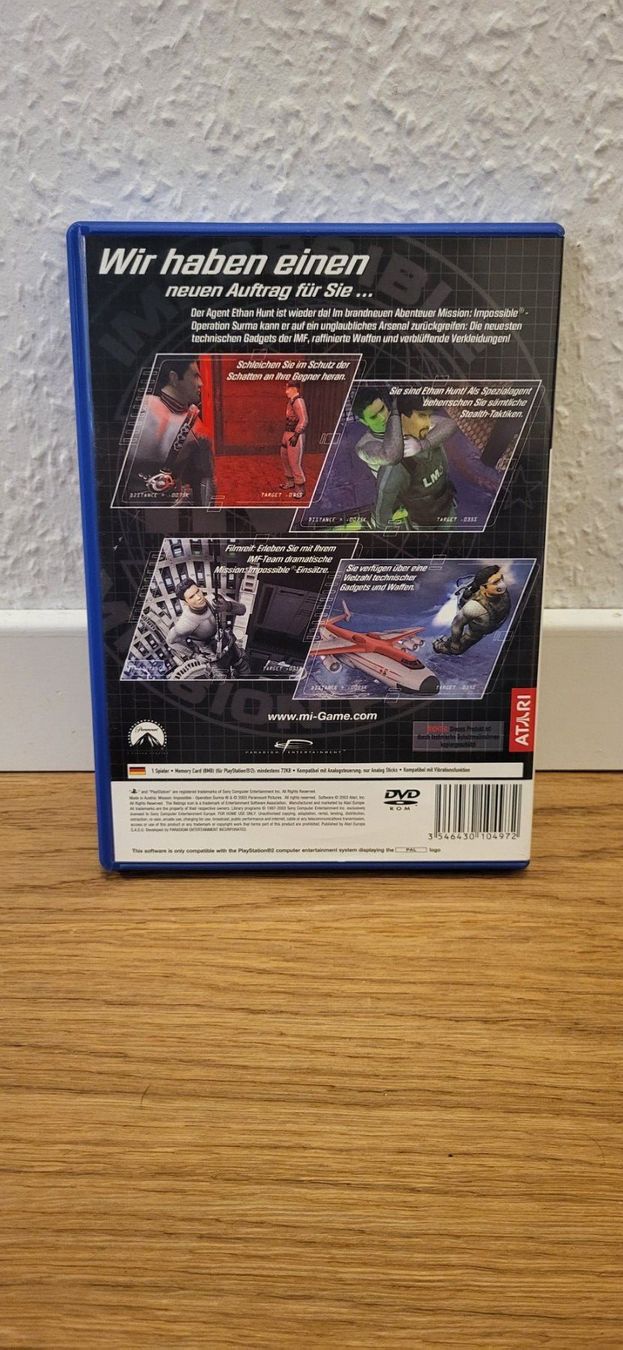 Sony Giochi: PS2 - Mission Impossible Operation Surma – Usato da Münsingen venduto da Heroism2010 1