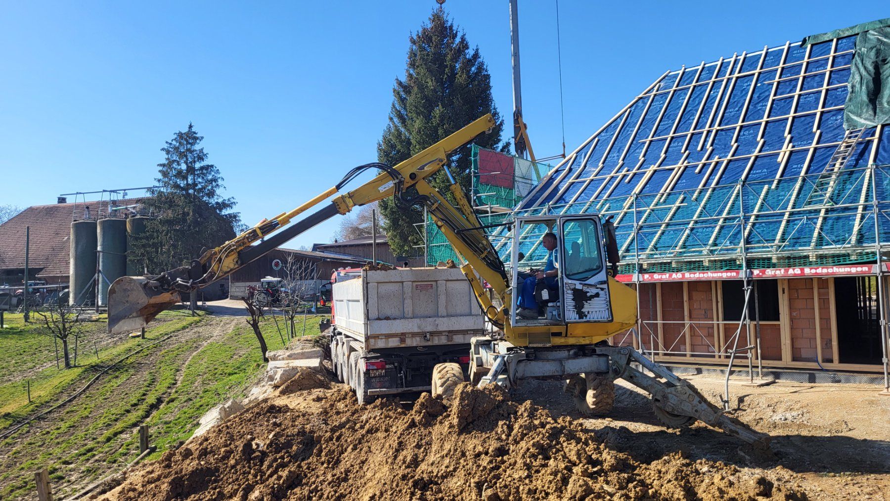 Menzi Muck Escavatori: Menzi Muck A70 Mobil T2 – Usato da Obersteckholz venduto da steyr190 8
