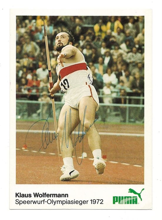 KLAUS WOLFERMANN OLYMPIA GOLD 1972 SPEER | Kaufen Auf Ricardo