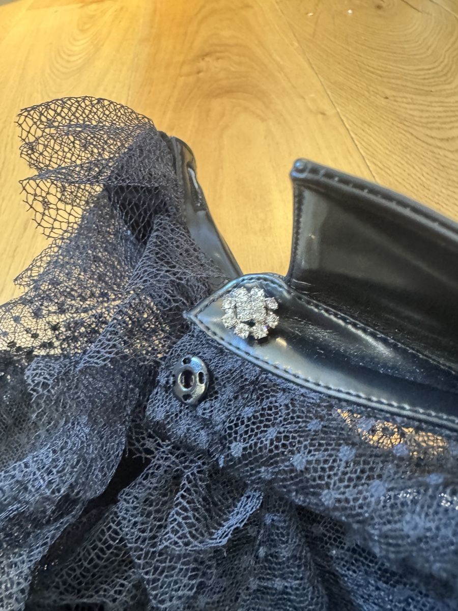 Chemisiers: PHILOSOPHY Size S Black Polyamide Mesh Button Up Blouse – Neuf (Voir description) à Clarens par Ian_calvin 3