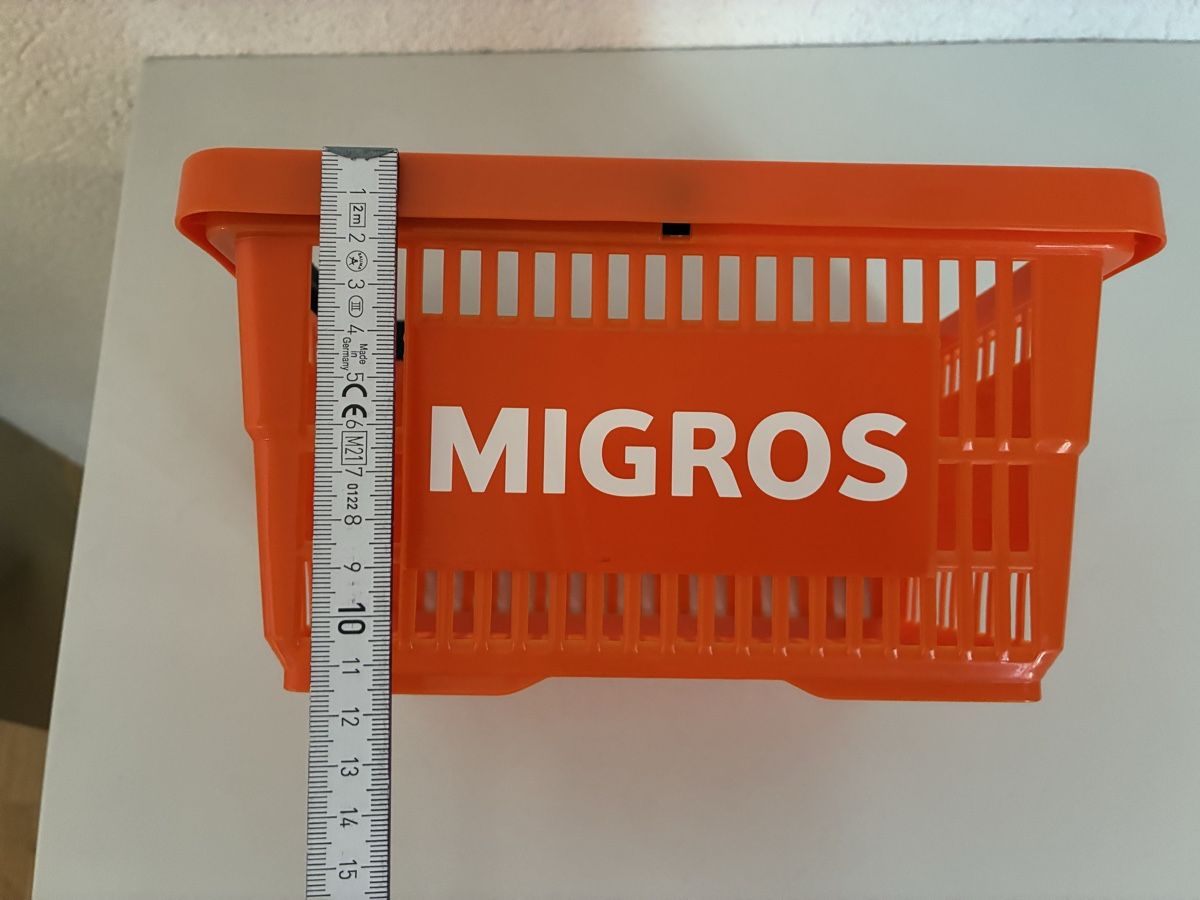 Migros Spielzeuge: Spielzeug Einkaufskorb Migros  – Neu (gemäss Beschreibung) aus Burgdorf von Calvia 5