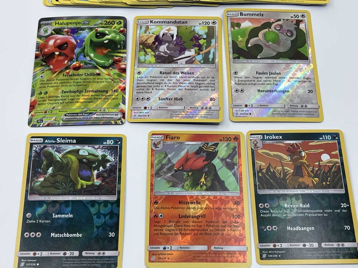 Pokémon Carte collezionabili: Pokemon Karten Set 56 stk mit Holos und EX – Usato da Diegten venduto da 5shop7 1