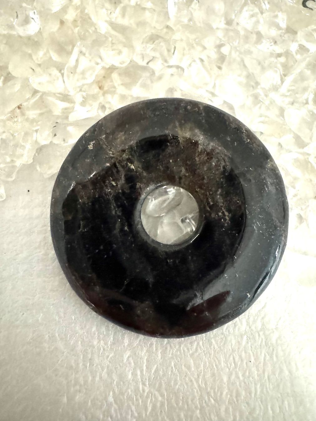 Edelsteine: Pi- Scheibe Bronzit – Neu (gemäss Beschreibung) aus Biberist von tl-schmuck