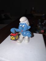 Schlumpf mit Laterne, Peyo, Vintage, 1977 - Sammlerstück!