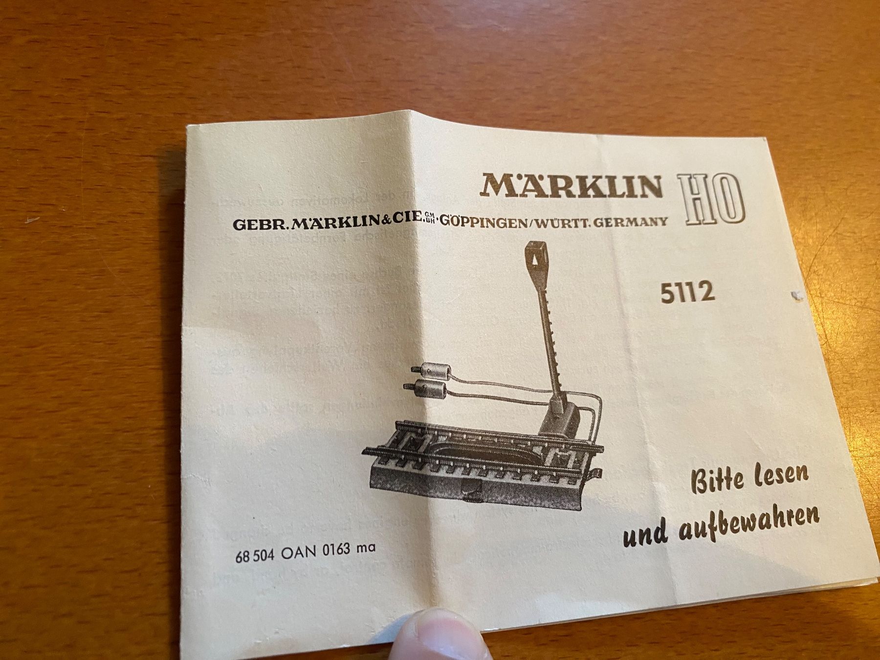 Märklin Modellini di ferrovie: Märklin alte Anleitungen – Usato da Glattfelden venduto da gschneusig 3