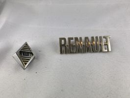 Renault Caravelle  Emblem vorne und hinten, Original