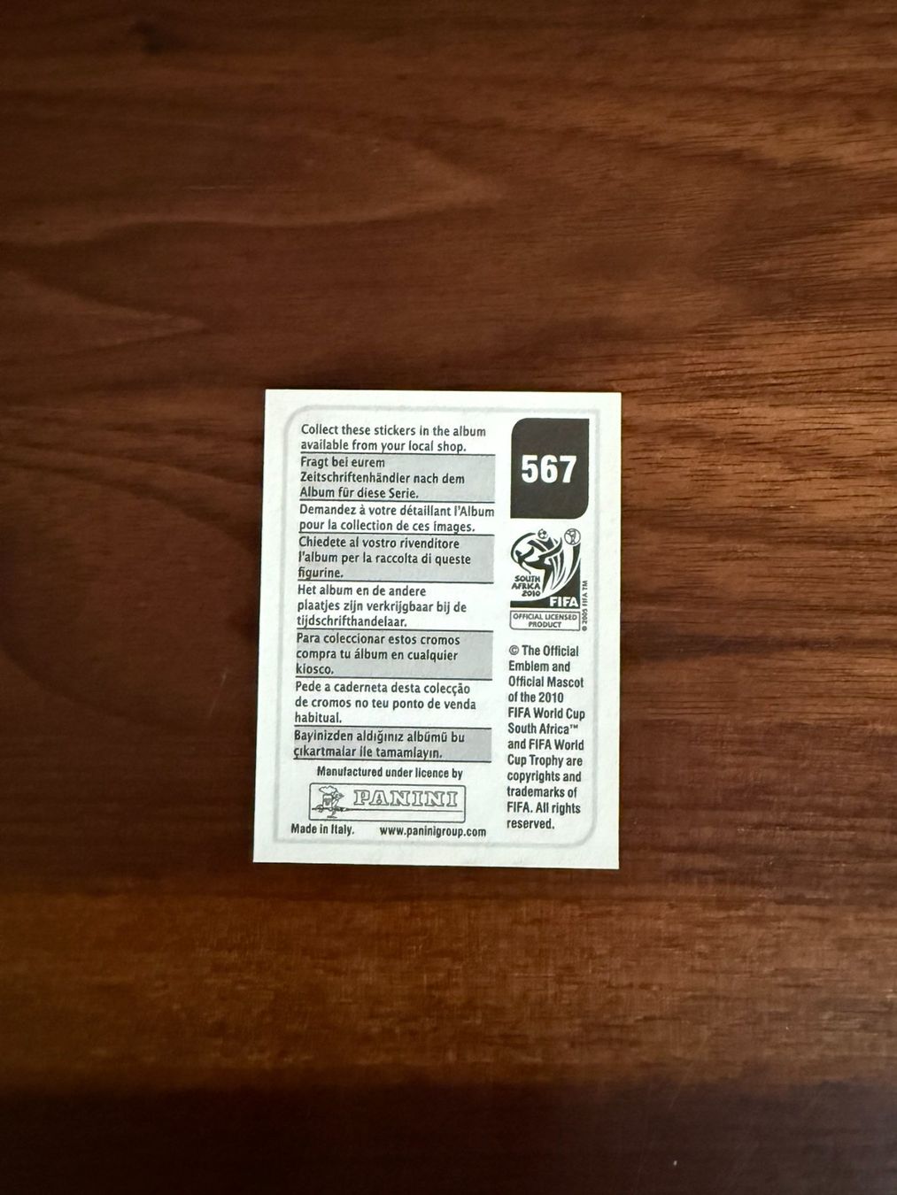 Panini Carte collezionabili: Panini WM 2010 - Sergio Ramos Sticker – Nuovo (secondo la descrizione) da Chiggiogna venduto da TheLegend88 1