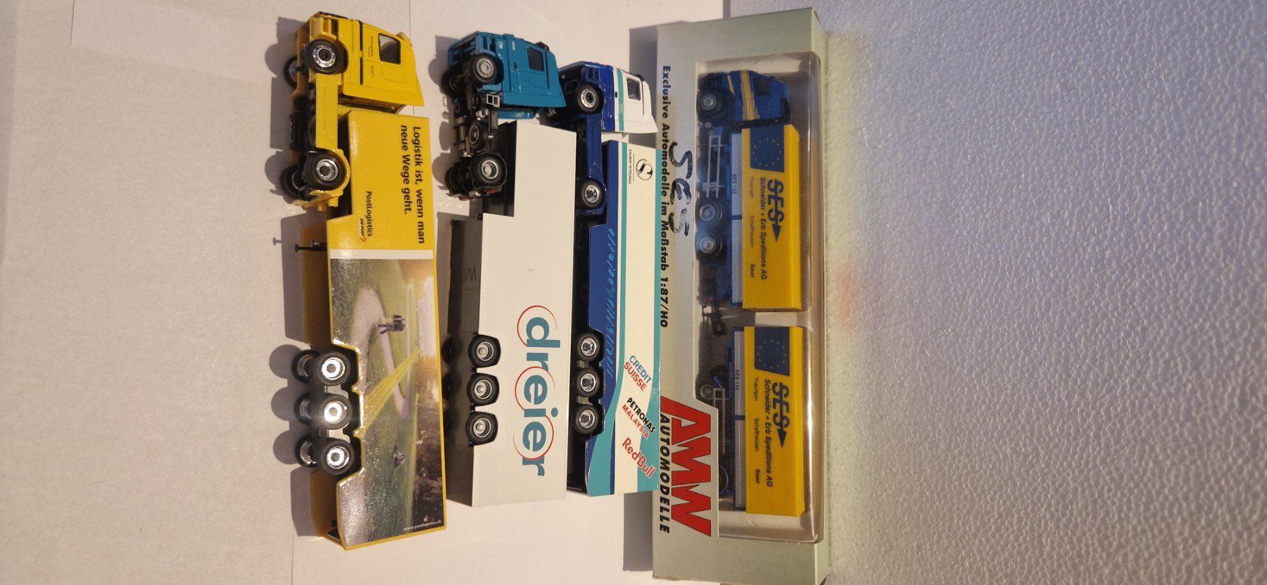 Modellbausätze & Standmodelle: Werbe Lastwagen HO / 1:87 – Neu (gemäss Beschreibung) aus Ruswil von rf56