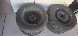 Vente 4 jantes avec pneus d'hiver d'occasion 215/65 R16 98H