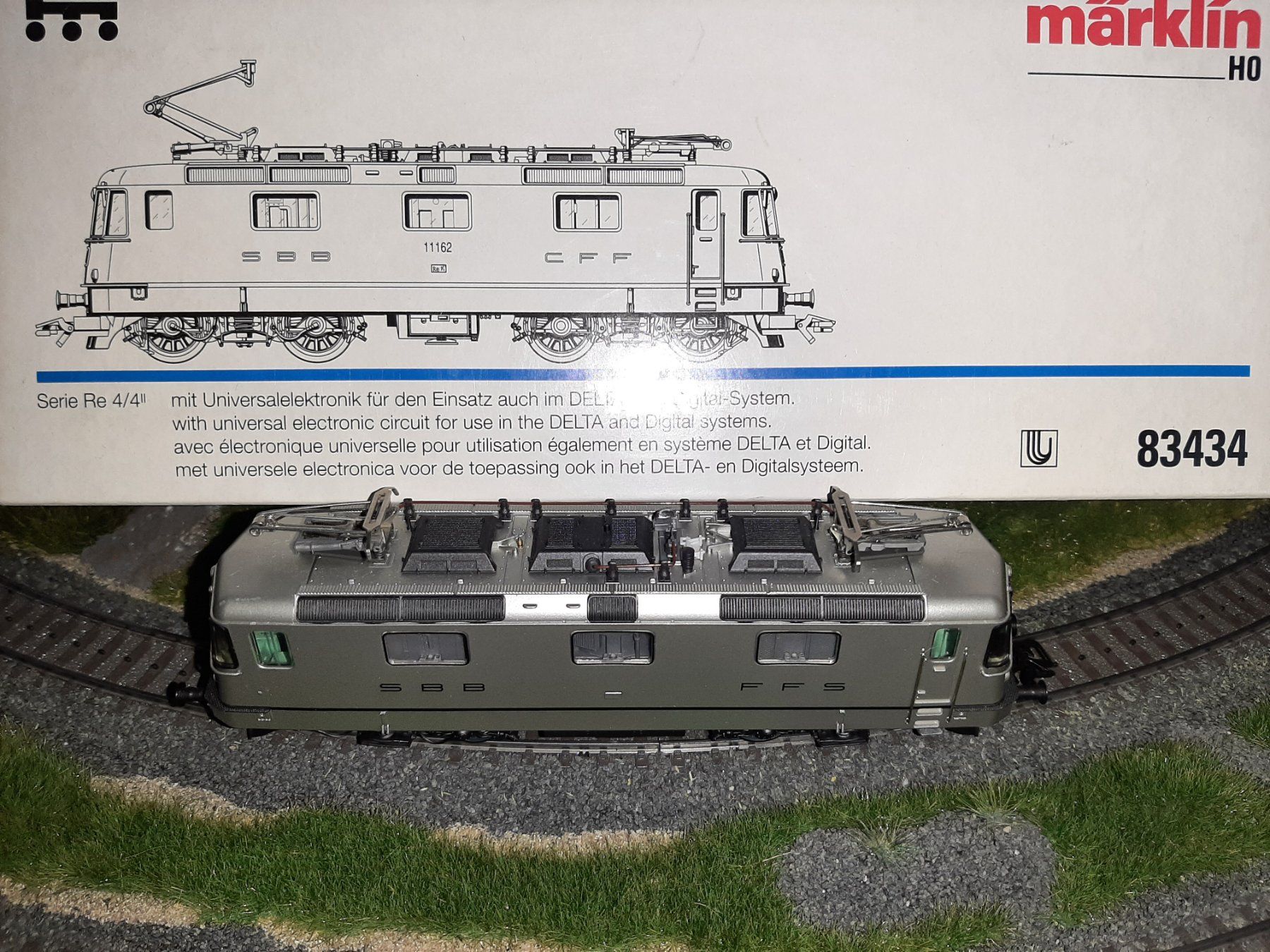 Märklin Modellini di ferrovie: Märklin HO Re 4/4 II Techno – Nuovo (secondo la descrizione) da Le Locle venduto da Gersan59 2
