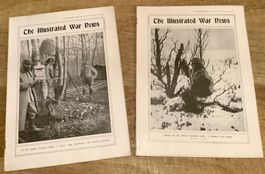 1917 - 2 Originale Kriegs Zeitschriften WW1 England englisch