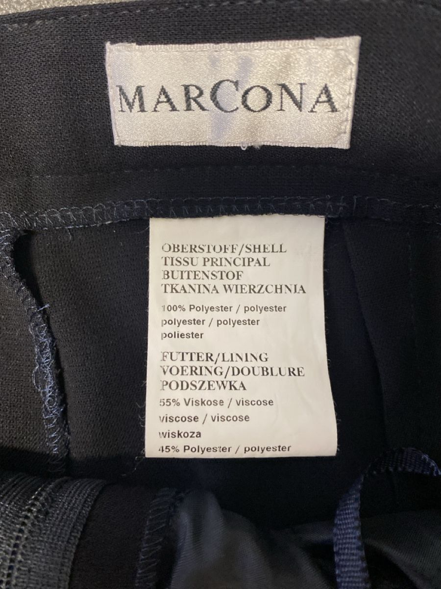 Pantaloni: Marcona Stoffhose Gr. 44 dunkelblau – Usato da Baar venduto da kamasija 1