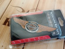 Harley-Davidson Emblem 110 Anniversary, neu & OVP!