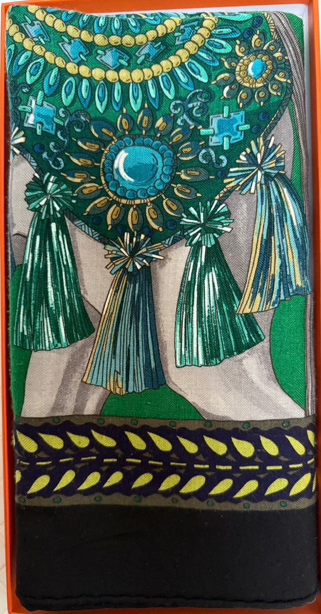 Hermès Foulards, Tücher & Schals: Hermès Cachemire Schal 140 – Gebraucht aus Herrliberg von crawl12 9