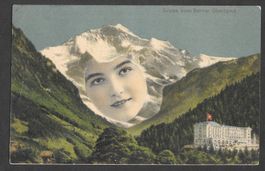 Berggesicht Berner Oberland Jungfrau