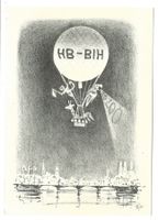 Ballonaufstieg HB-BIH Zürcher Seenachtsfest 1954 - Züri Zoo