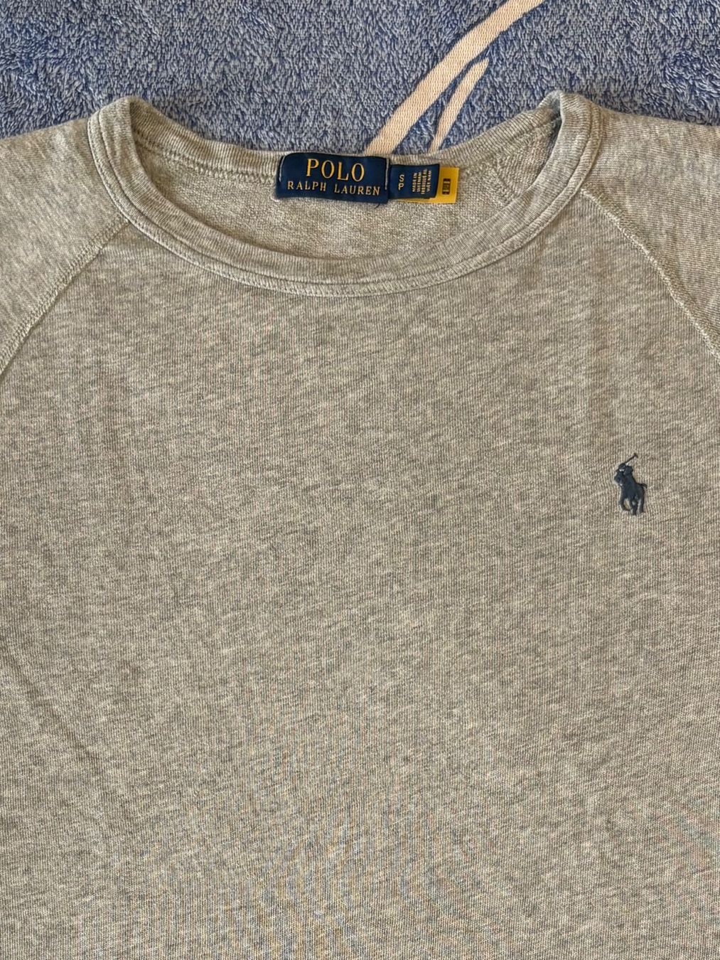 Ralph Lauren Maglioni & Felpe: Polo Ralph Lauren Pullover Grau mit Pony Logo Grösse S – Usato da Zürich venduto da nadin.nadin2 2