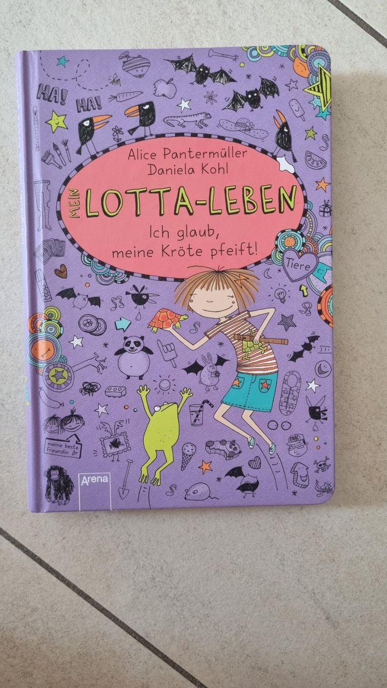 Bücher: Lotta Leben - Ich glaub meine Kröte pfeift – Gebraucht aus Ganterschwil von Nike18