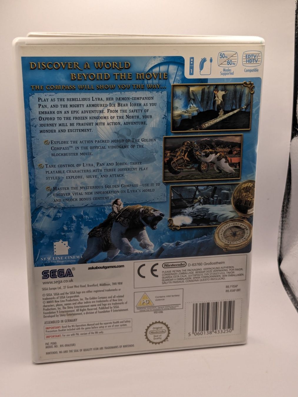 Nintendo Giochi: The Golden Compass Nintendo Wii Game – Usato da Hünenberg See venduto da SpecialEditionGaming 2