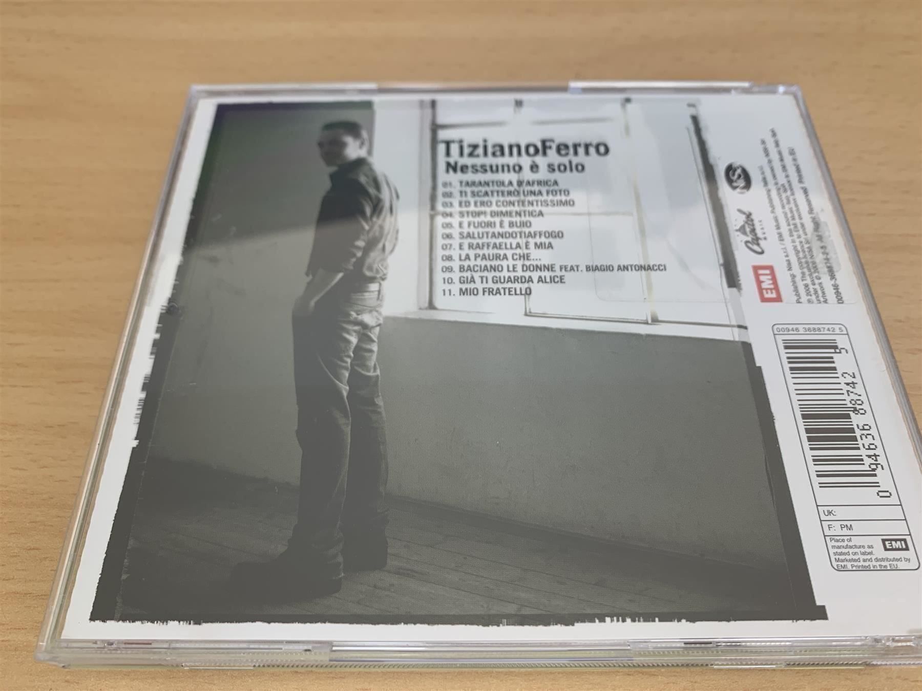 CD: Tiziano Ferro – Nessuno È Solo – Usato da Rikon im Tösstal venduto da Alpenmutz 1