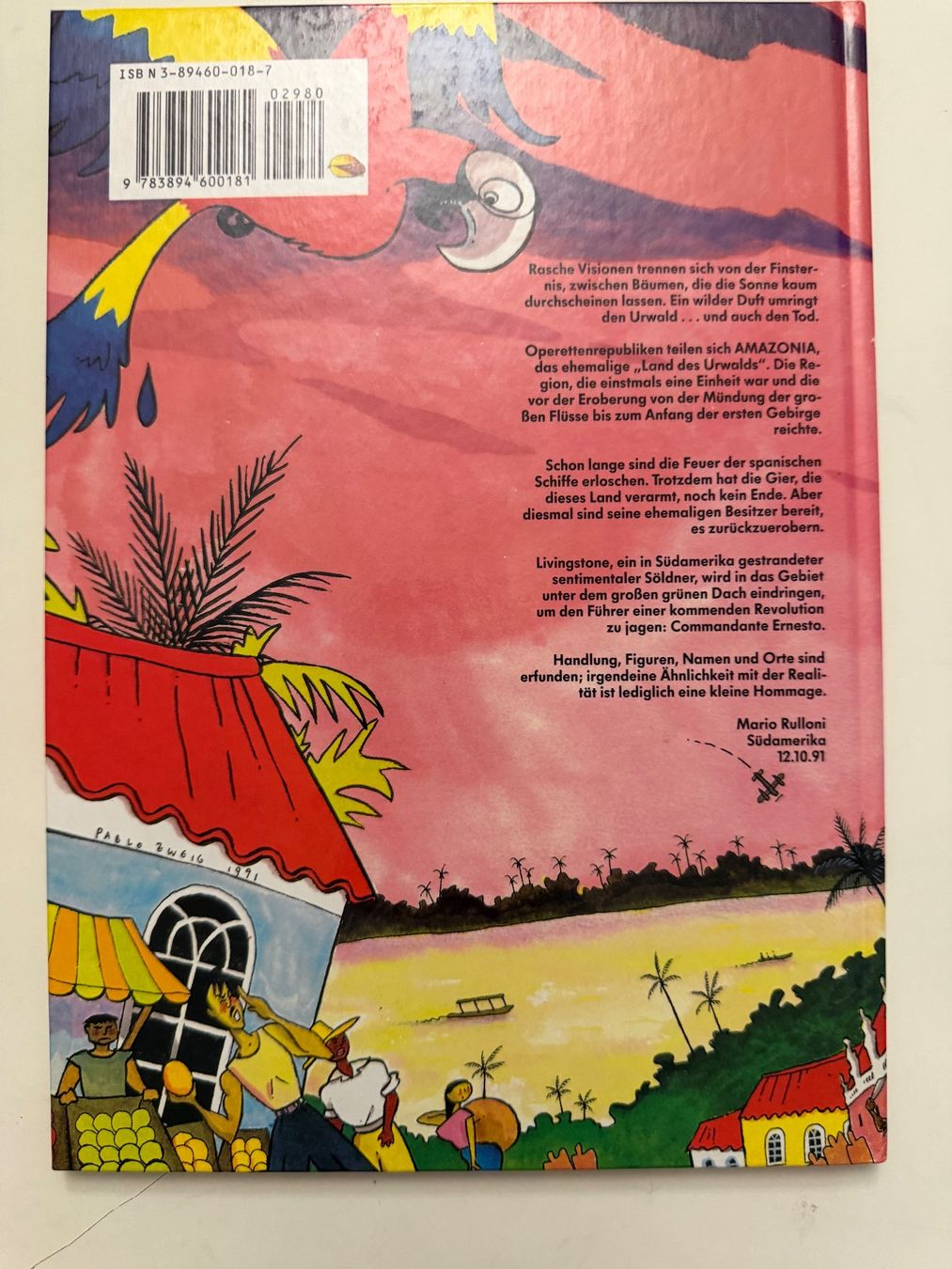 Comics: AMAZONIS LIVINGSTONE 2 - MARIO RULLONI / PABLO ZWEIG – Gebraucht aus Münsingen von Ganjam 2