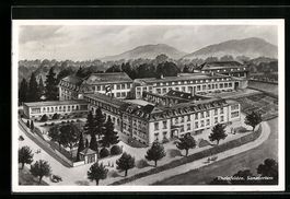 AK Rheinfelden, Blick auf das Sanatorium