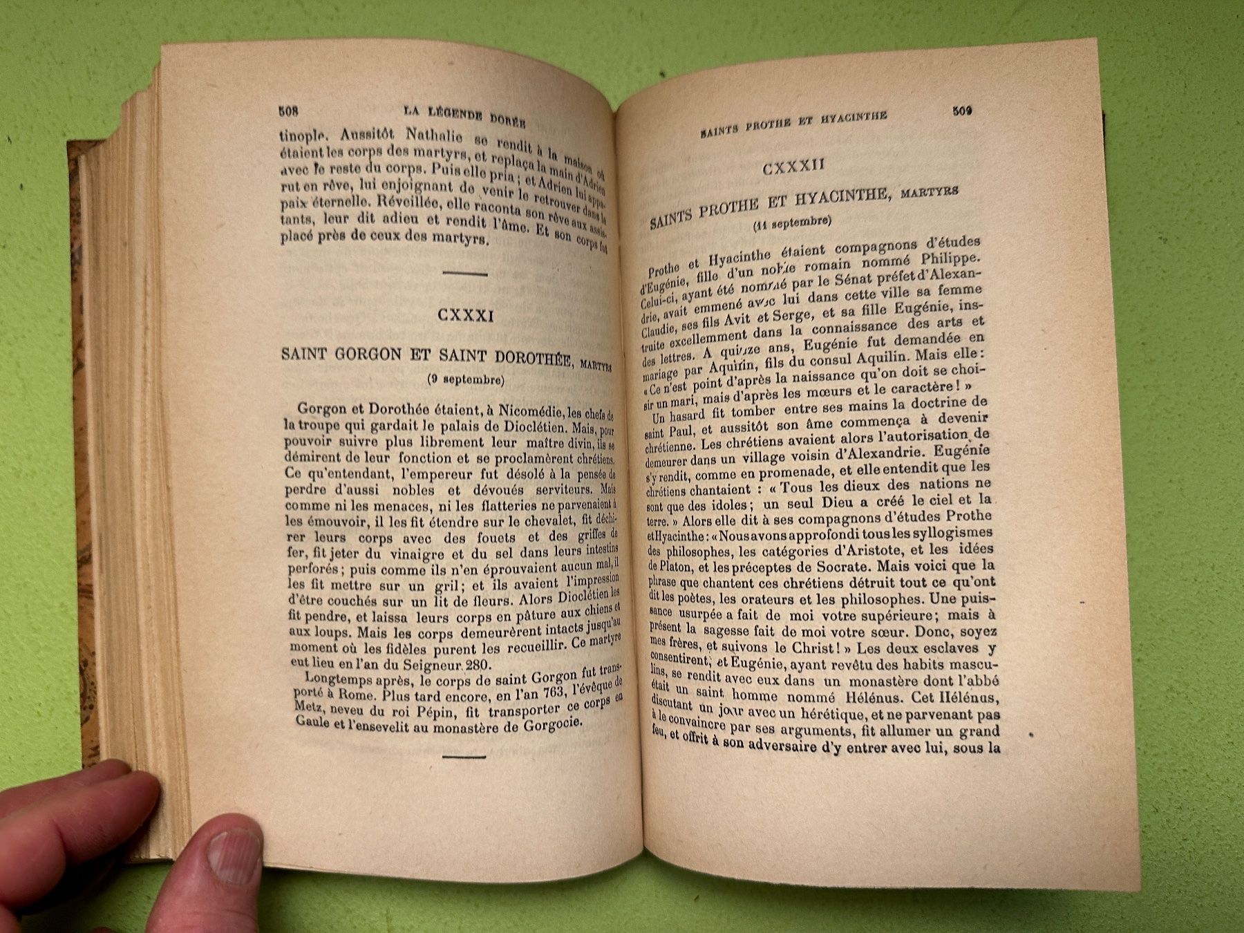 Libri: Jacobus de Voragine: La légende dorée. – Usato da Zürich venduto da allp 7