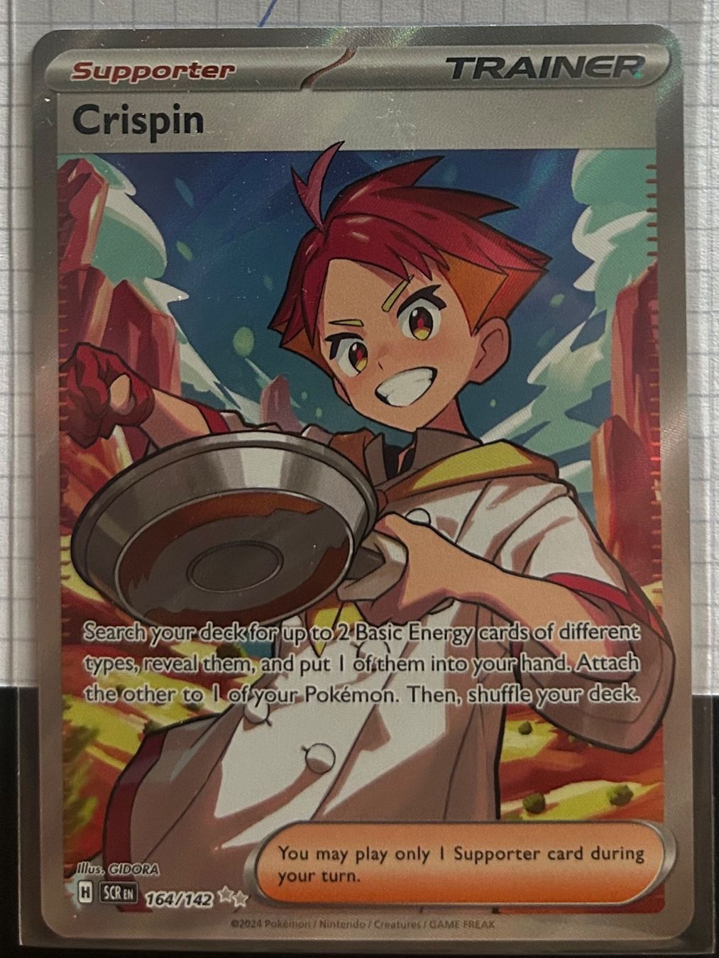 Pokémon Sammelbilder & Trading cards: ENG - Crispin #164 - Stellar Crown – Neu (gemäss Beschreibung) aus Zürich von bli_yl5l