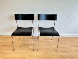 2x Lammhults Campus – skandinavische Designstühle