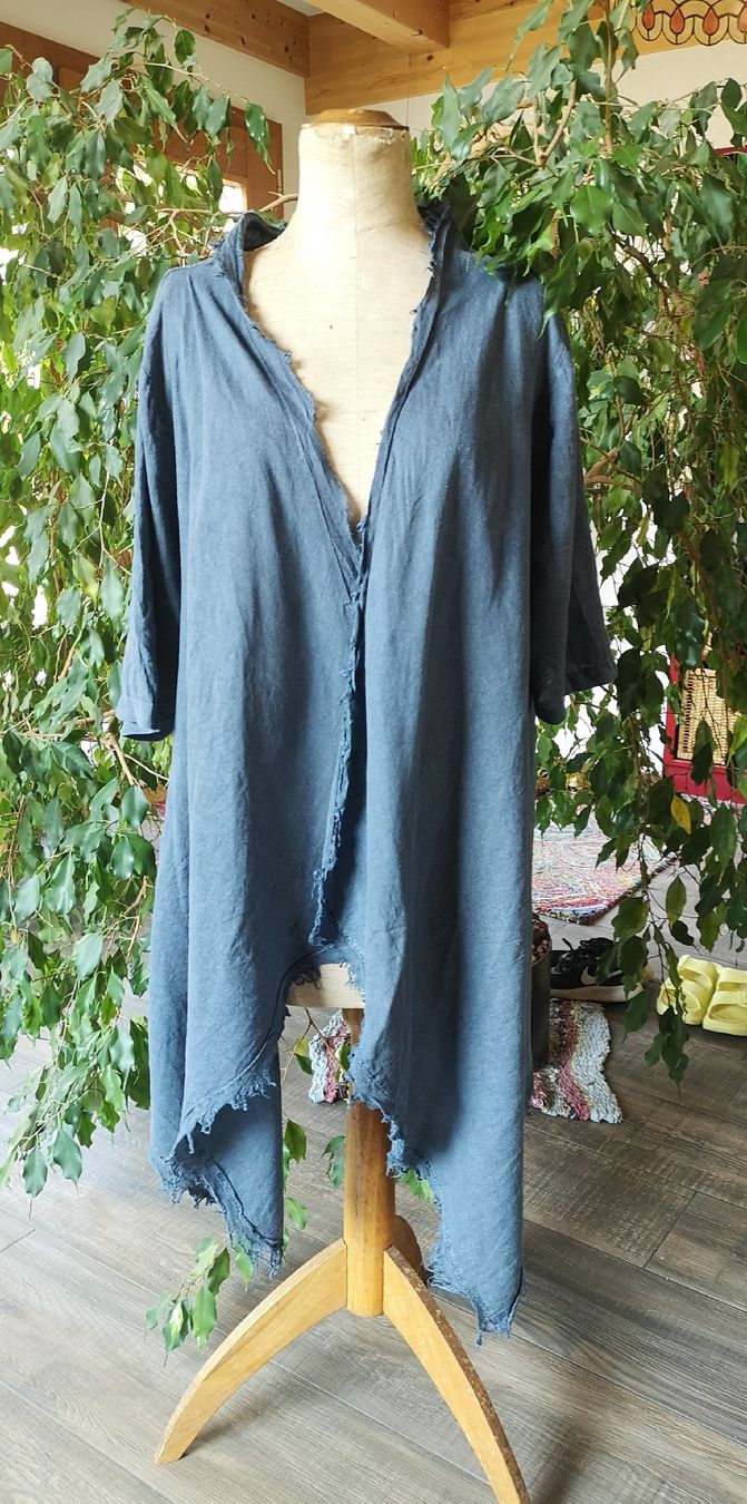 Giacche: Surchemise 100% lin, manches 3/4, taille L – Usato da Fresens venduto da nat_n8xd