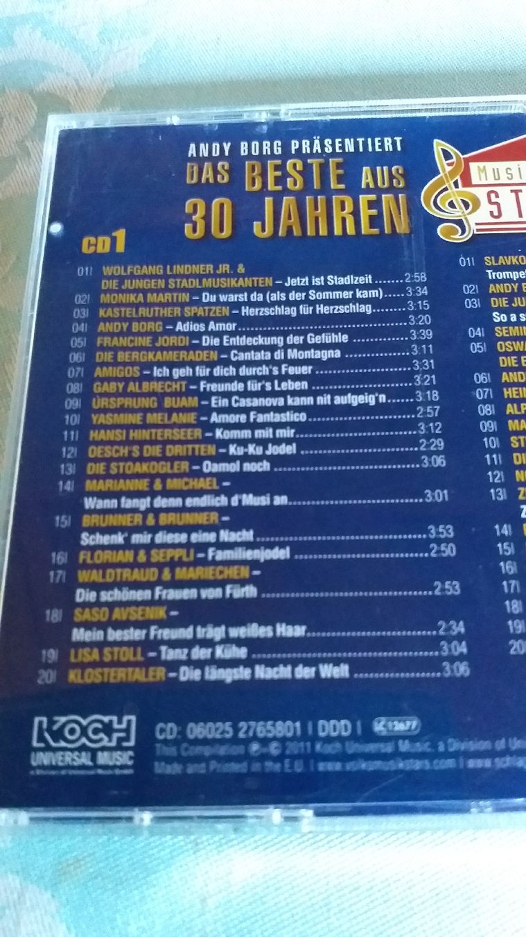 CDs: Schlager CD – D'occasion à Wünnewil par 04Blume 1