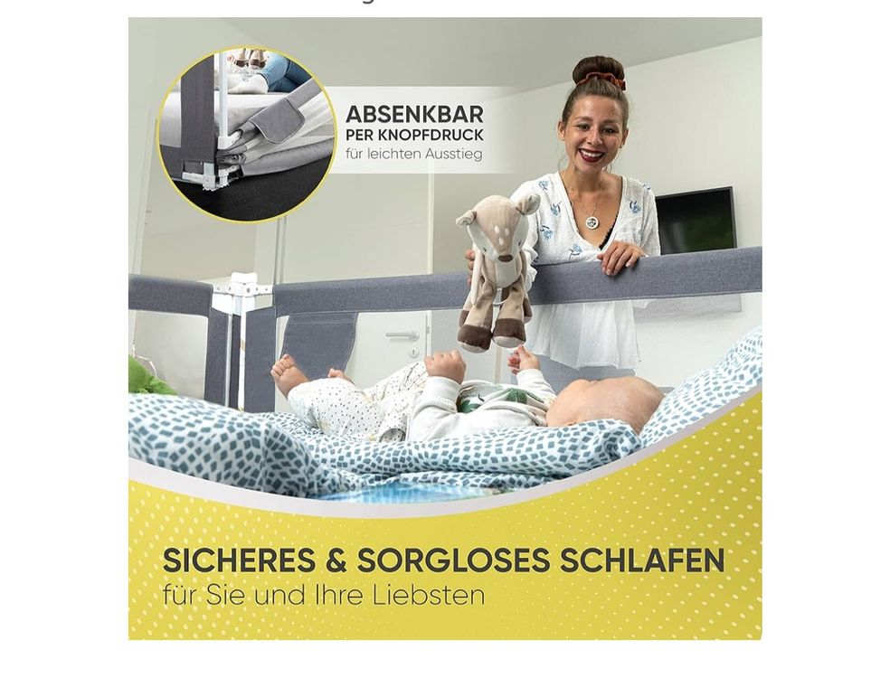 Parcs & barrières de sécurité: Rawvel Bettschutzgitter – D'occasion à Kreuzlingen par hae23 6