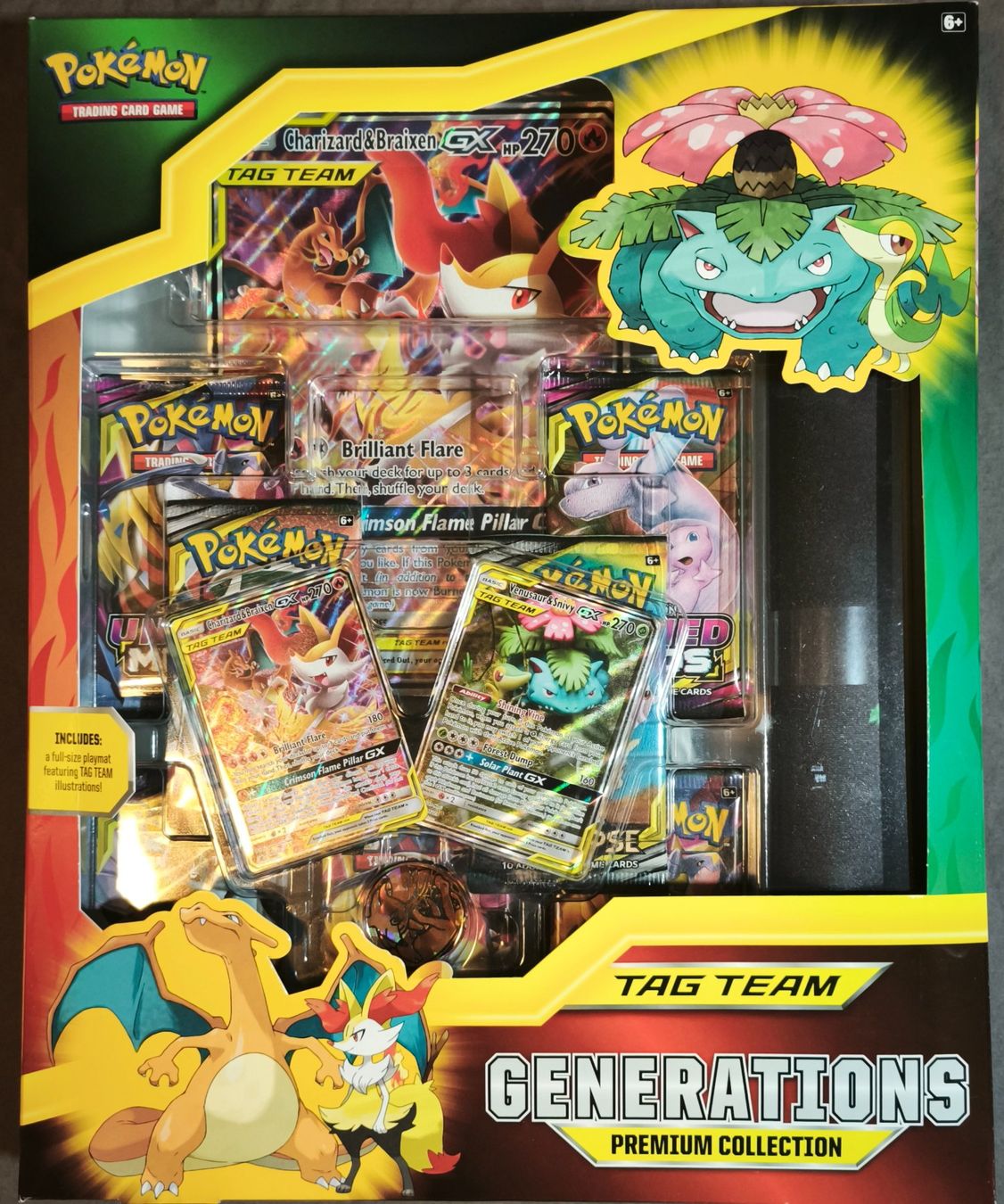 Pokémon Carte collezionabili: Pokémon TAG TEAM Generations Premium Collection Box – Nuovo e nell'imballaggio originale da Hochdorf venduto da H-V0iD