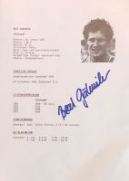 Beat Gähwiler Autogramm signiert Karte 15x21cm