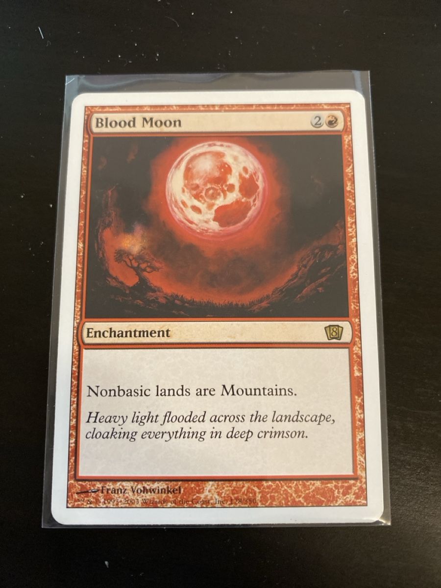 Magic The Gathering Sammelbilder & Trading cards: Blood Moon – Gebraucht aus Oberglatt ZH von Finlandia1