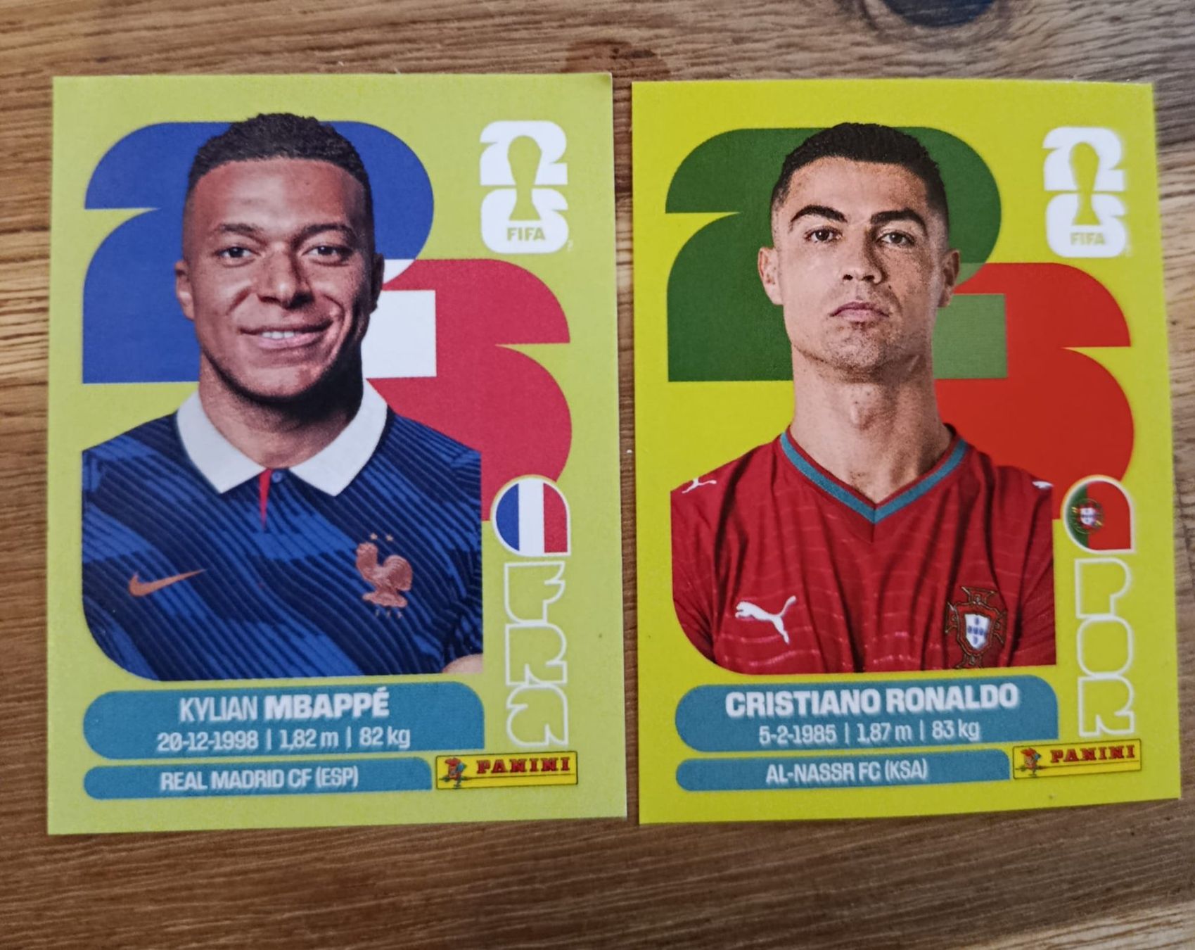 Panini Carte collezionabili: Panini 2026 WM Ronaldo & Mbappe – Nuovo (secondo la descrizione) da Birrhard venduto da RafalG