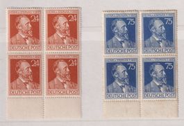 4-er-Blocks. Alliie..Besetz. Mi-Nr. 963 & 964. Ungestemp.(2)