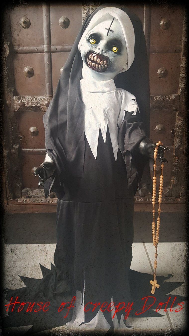 Puppen: HALLOWEEN/ HORROR GRUSEL NONNE – Neu (gemäss Beschreibung) aus Root von LifestyleAccessoires 5